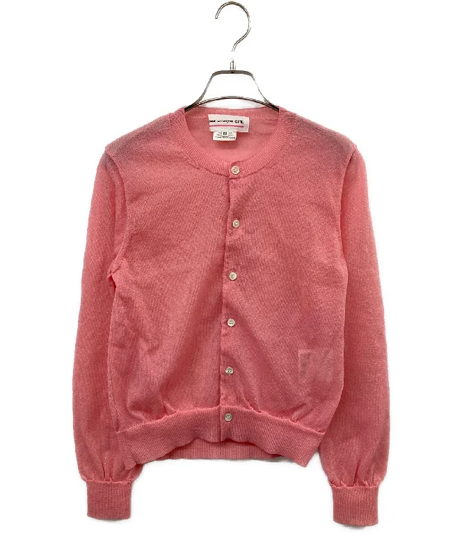 [Pre-owned] COMME des GARCONS GIRL sheer cardigan NE-N501 Asymmetrical,ymmetric Pencil Cardigan