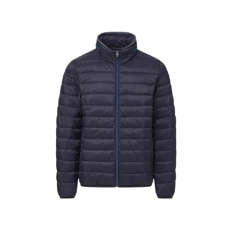 Weatherproof® PillowPac Jacket - Navy Tailored Jacket Straight Jacket A-Line Jacket