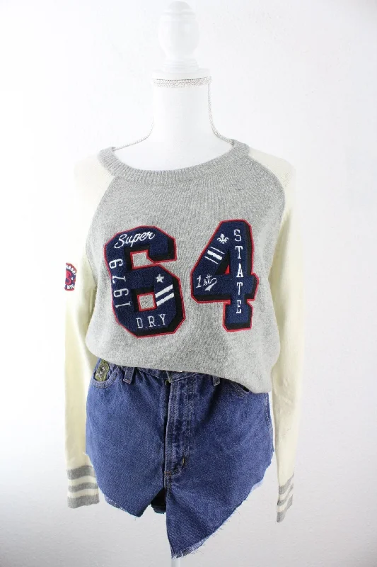 Vintage Super Dry Pullover (S) Short Sleeve Top