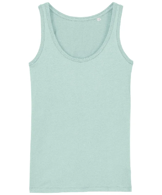 Caribbean Blue - Women's Stella Dreamer iconic tank top (STTW013) stretchy tank top