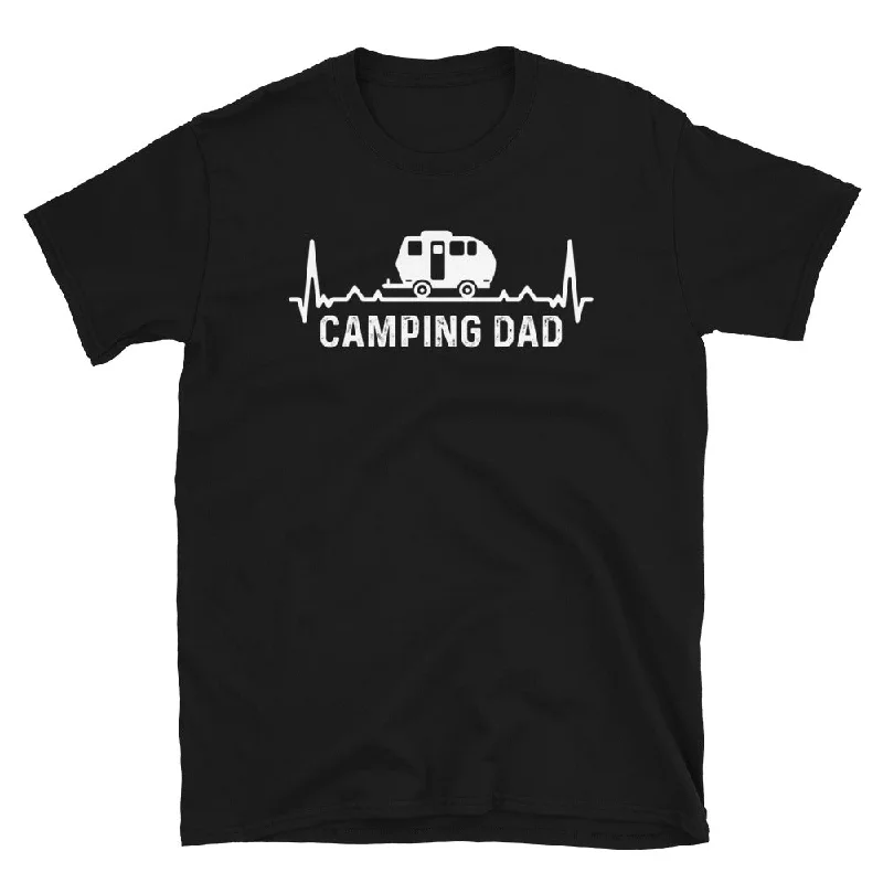 Camping Dad 4 - T-Shirt (Unisex) Spandex Blend Rayon Blend Denim Blend