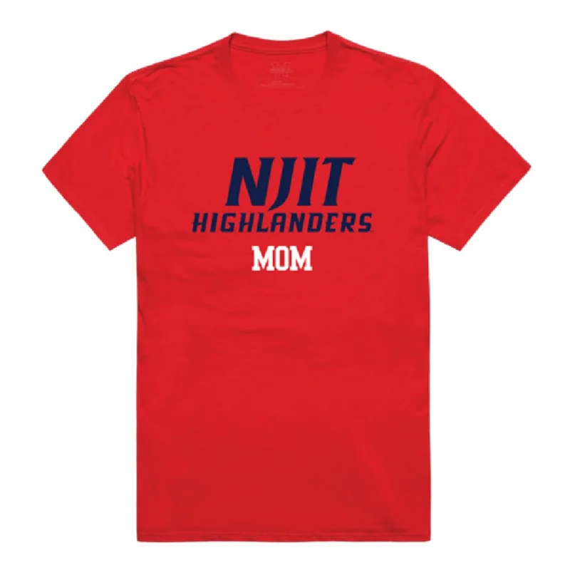 New Jersey Institute of Technology Highlanders Mom T-Shirts Denim Fabric Leather Fabric Suede Fabric